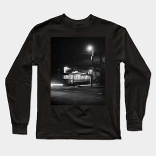 Streetcar at Night, 1943. Vintage Photo Long Sleeve T-Shirt